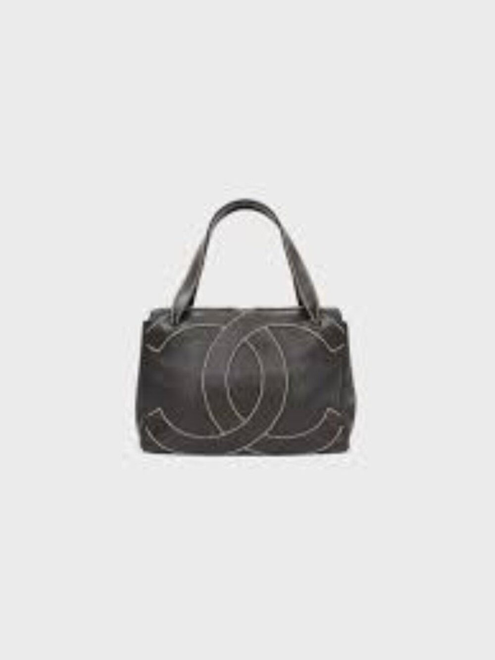 Authentic CHANEL Caviar Surpique CC Shoulder Tote Bag ๐๐๐ฅฐ - Picture 9 of 9